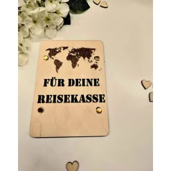 Best Geldgeschenk aus 3 mm Sperrholz + Kartonhintergrund Geldgeschenke