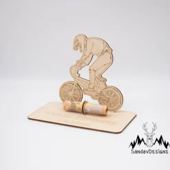 Outlet Geldgeschenk BMX Fahrer - aus Holz personalisiert Geldgeschenke