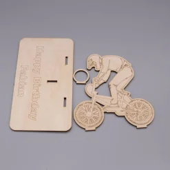Outlet Geldgeschenk BMX Fahrer - aus Holz personalisiert Geldgeschenke