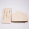 Geldgeschenk Briefumschlag - aus Holz personalisiert Geldgeschenke
