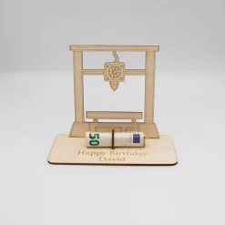 Sale Geldgeschenk 3D Drucker - aus Holz personalisiert Geldgeschenke