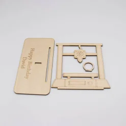 Sale Geldgeschenk 3D Drucker - aus Holz personalisiert Geldgeschenke