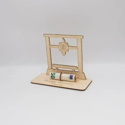 Sale Geldgeschenk 3D Drucker - aus Holz personalisiert Geldgeschenke