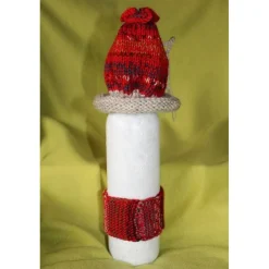 Geschenke|Susanne Hiebl...die etwas andere Art! Geldgeschenk  Dekofigur NIKO, nette Idee zum Nikolaus, witziges Upcycling-Projekt, gestaltet mit Acrylfarbe und Wolle