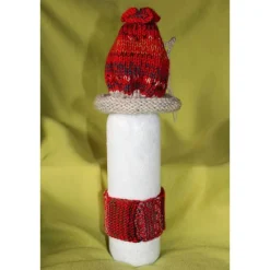 Geschenke|Susanne Hiebl...die etwas andere Art! Geldgeschenk  Dekofigur NIKO, nette Idee zum Nikolaus, witziges Upcycling-Projekt, gestaltet mit Acrylfarbe und Wolle