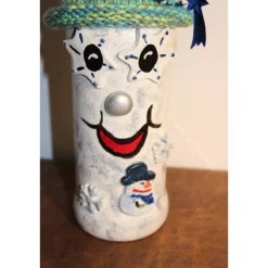 Sale Geldgeschenk Dekofigur STERNENWICHTEL Weihnachtswichtel witzige Upcyclingfigur aus Weinflasche, gestrickte Accessoires Geldgeschenke