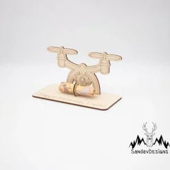 Sale Geldgeschenk Drohne - aus Holz personalisiert Geldgeschenke
