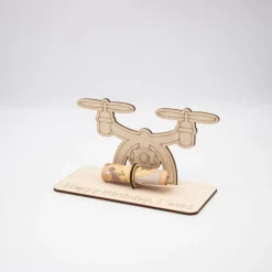 Sale Geldgeschenk Drohne - aus Holz personalisiert Geldgeschenke