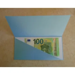 New Geldgeschenk  Eisbär Gutschein Weihnachtsverpackung  Weihnachten Konzertkarte Blau Verpackung Geldgeschenke
