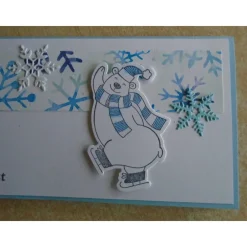 New Geldgeschenk  Eisbär Gutschein Weihnachtsverpackung  Weihnachten Konzertkarte Blau Verpackung Geldgeschenke