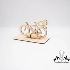 Geldgeschenk Elektrofahrrad - aus Holz personalisiert Geldgeschenke