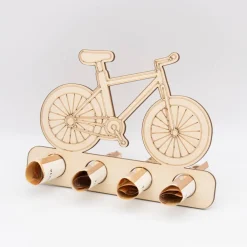 Geldgeschenk Fahrrad - aus Birkenholz - kreative Art Geld zu verschenken Geldgeschenke