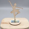 Sale Geldgeschenk für Mädchen - Ballerina - aus Holz personalisiert Geldgeschenke