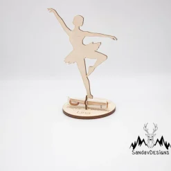 Sale Geldgeschenk für Mädchen - Ballerina - aus Holz personalisiert Geldgeschenke