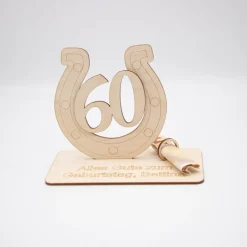 Best Geldgeschenk 60.Geburtstag - aus Holz personalisiert Geldgeschenke
