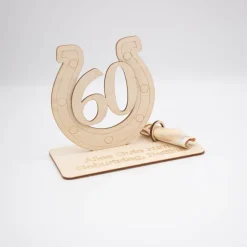 Best Geldgeschenk 60.Geburtstag - aus Holz personalisiert Geldgeschenke