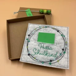 New Geldgeschenk, Geschenkbox, Gutscheinbox, .., zum Schulanfang.....Einschulungskarte... Kinder Glückwunschkarten