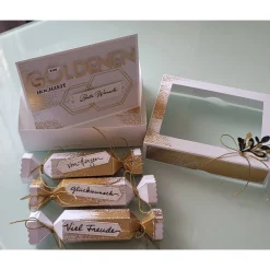 Hot Geldgeschenk Goldene Hochzeit, Knallbonbons, Stampin up Geldgeschenke