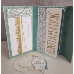 Clearance Geldgeschenk, Gutscheingeschenk zur Konfirmation, besondere Geschenkidee, Buchkarte Geldgeschenke