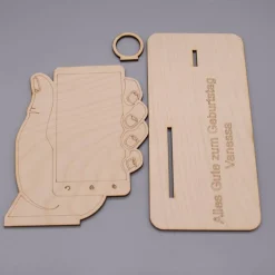 Best Geldgeschenk Handy - aus Holz personalisiert Geldgeschenke