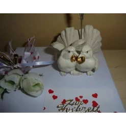 Best Geldgeschenk Hochzeit – Dekoration mit Tauben | Originelle Geschenkidee Turteltauben Geldgeschenke