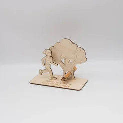 Clearance Geldgeschenk Joggen - aus Holz personalisiert Geldgeschenke