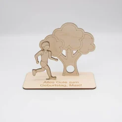 Clearance Geldgeschenk Joggen - aus Holz personalisiert Geldgeschenke