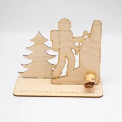 Best Geldgeschenk Klettern - aus Holz personalisiert Geldgeschenke