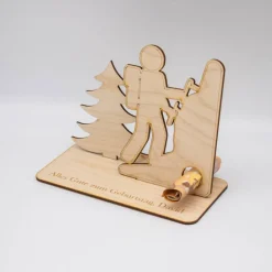 Best Geldgeschenk Klettern - aus Holz personalisiert Geldgeschenke