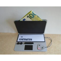 Discount Geldgeschenk Kommunion Konfirmation Jugendweihe Laptop Gutschein Laptopkarte Geschenkidee Geldverpackung Geldgeschenke