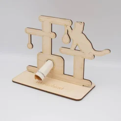 Best Geldgeschenk Kratzbaum/Katze - aus Holz personalisiert Geldgeschenke
