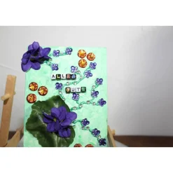 Clearance Geldgeschenk LEITERWAGEN VEILCHEN zu Ostern Muttertag Valentintstag Vatertag Geburtstag oder zu einem anderen Jubiläum Kunst