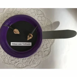 Clearance Geldgeschenk Mädchen Mäuse zum Verbraten Frauen lila Geld schenken Geburtstag Kommunion Konfirmation Firmung Jugendweihe Geldgeschenke