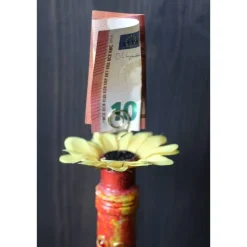 Clearance Geldgeschenk Notizhalter SONNENBLUME Geschenk zum Valentintstag Geburtstag Hochzeitstag Jubiläum Jahrestag Muttertag Kunst