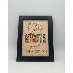 Clearance Geldgeschenk personalisiert zum Geburtstag – Bilderrahmen Andenken, Geschenkidee, Geldverpackung, personalisierbar Geldgeschenke