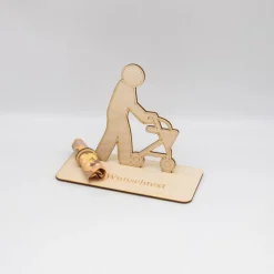 Outlet Geldgeschenk Rollator - aus Holz personalisiert Geldgeschenke