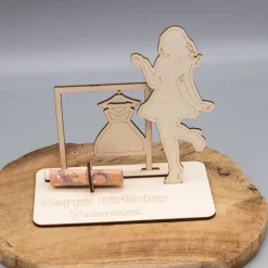 Clearance Geldgeschenk Shopping - aus Holz personalisiert Geldgeschenke