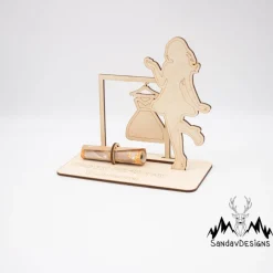 Clearance Geldgeschenk Shopping - aus Holz personalisiert Geldgeschenke