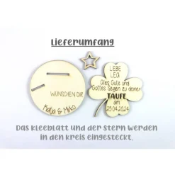 Discount Geldgeschenk Taufe oder Geburt personalisiert Geldgeschenke