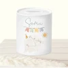 Geldgeschenke|Die Farbkleckserei 123 Geldgeschenk Taufe personalisiert, Spardose Kind Frosch mit Namen, Sparschwein Tiere, Sparbüchse Taufe, Geschenk