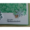 Geldgeschenk Weihnachen Tannenzweigstern Gutschein Weihnachtsverpackung Geldgeschenk  Konzertkarte Musical Verpackung Geldgeschenke