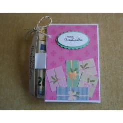 New Geldgeschenk Weihnachten Geschenk  Reagenzglas Geldverpackung Wunscherfüller Weihnachtsgeschenk Geschenkidee Geschenk Geldgeschenke