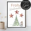 Clearance Geldgeschenk Weihnachten Schneemann vor Wintertanne |  Geschenkidee Weihnachtsgeld | Wunscherfüller Geld Stern Geldgeschenke