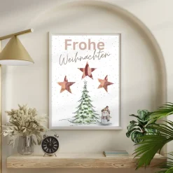 Clearance Geldgeschenk Weihnachten Schneemann vor Wintertanne |  Geschenkidee Weihnachtsgeld | Wunscherfüller Geld Stern Geldgeschenke