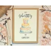 Best Geldgeschenk zum Geburtstag – Personalisierte Geschenkbox mit Geburtstagstorte im Aquarell Design Geldgeschenke