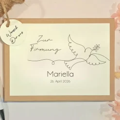 Best Geldgeschenk zur Firmung | Personalisierte Geschenkbox mit Name und Datum | Firmungsgeschenk Geschenke