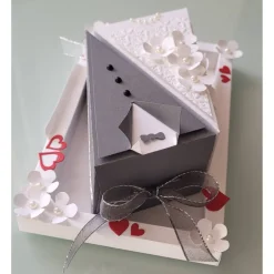 Hochzeitsgeschenke|Peggys Kreativ-Ecke Geldgeschenk zur Hochzeit, Tortenstücke befüllbar, Stampin up