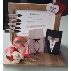 Sale Geldgeschenk zur Hochzeit, Brautpaar-Taschen befüllbar, Stampin up Hochzeitsgeschenke