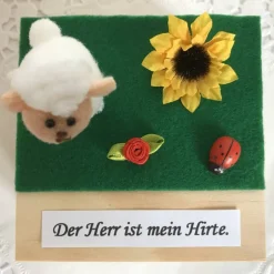 Geldgeschenke|Bines Geschenkekiste Geldgeschenk zur Kommunion Konfirmation Firmung Jugendweihe Schaf Hirte für Mädchen und Junge Geld verpacken Geschenk