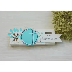 Clearance Geldgeschenk zur Kommunion, Geschenkbox im Reagenzglas, stilvolle Verpackungsidee Geldgeschenke